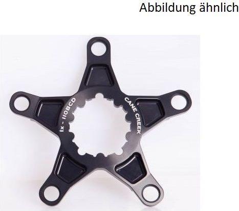 Cane Creek eeWings Spider 2-Fach, 110mm BCD, 5-Loch, 32T kompatibel, black (110 mm)