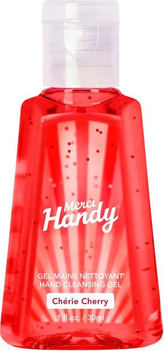 Actual product image Merci Handy Cleansing hand gel Chérie Cherry (30 ml)