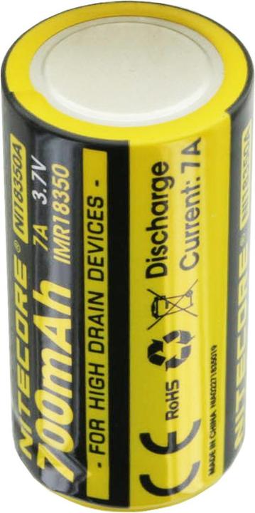 Produktbild Nitecore 18350 Li-Ion IMR Akku