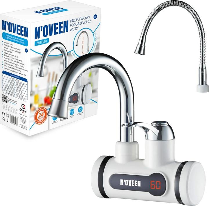 Actual product image Noveen Instantaneous water heater (IWH350) (2.50 l, EU plug)