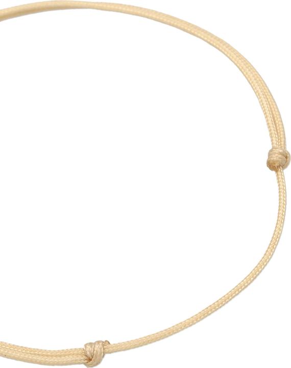 Actual product image Elli Bracelet Heart Love Trend Textile Bracelet 925 Silver (16 cm, Nylon, 925 sterling silver, No stone)