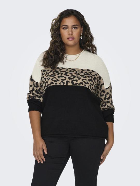 Actual product image Only Curvy Round Neck Knit Sweater (M)