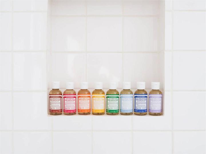 Actual product image Dr. Bronner's Cherry Blossom (Liquid soap, 60 ml)