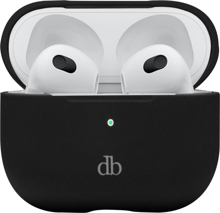 dbramante1928 Costa Rica - AirPods (3rd gen.) Silicon case in recycled plastic - Night Black (Kopfhörer Tasche)