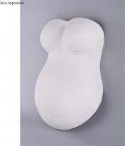 Actual product image Rayher Craft kit: plaster cast baby bump, 1 set