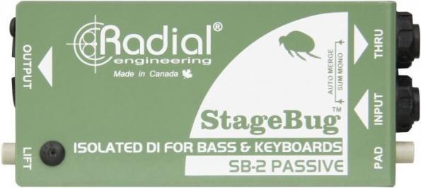 Actual product image Radial SB-2 Passive (DI box)