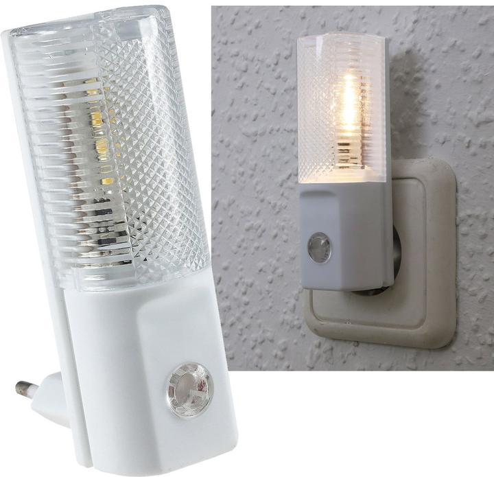 Produktbild König Design LED Nachtlicht mit Tag/Nacht Sensor 230V, mit weissen LEDs, nur 1W