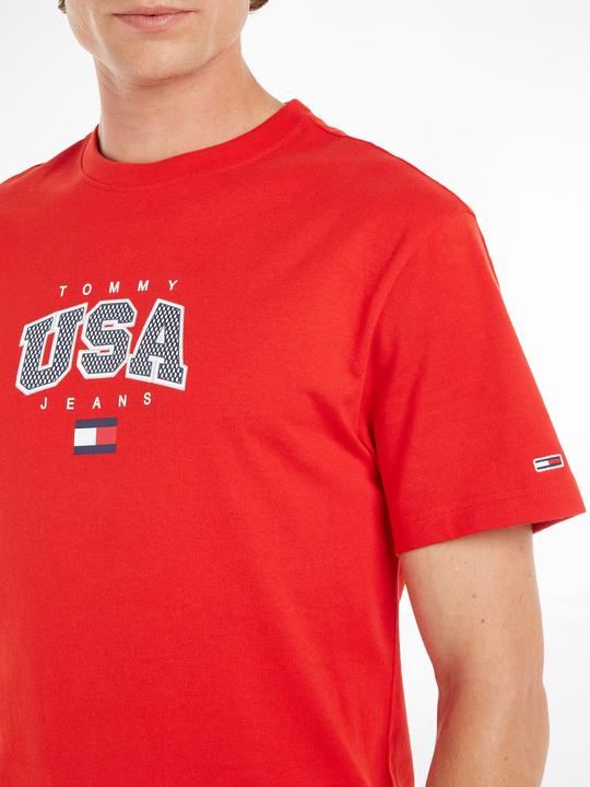 Actual product image Tommy Hilfiger Tommy Jeans Clsc Modern Sport USA T-Shirt - 86493 (S)