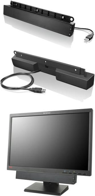 Lenovo USB Soundbar (2.50 W, 2.0 Channel)