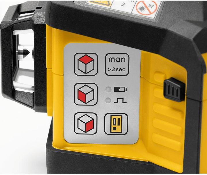 Actual product image Stabila Multiline laser LAX 600, 12 V system, 7-piece set, with battery and charger (EU) - 19793