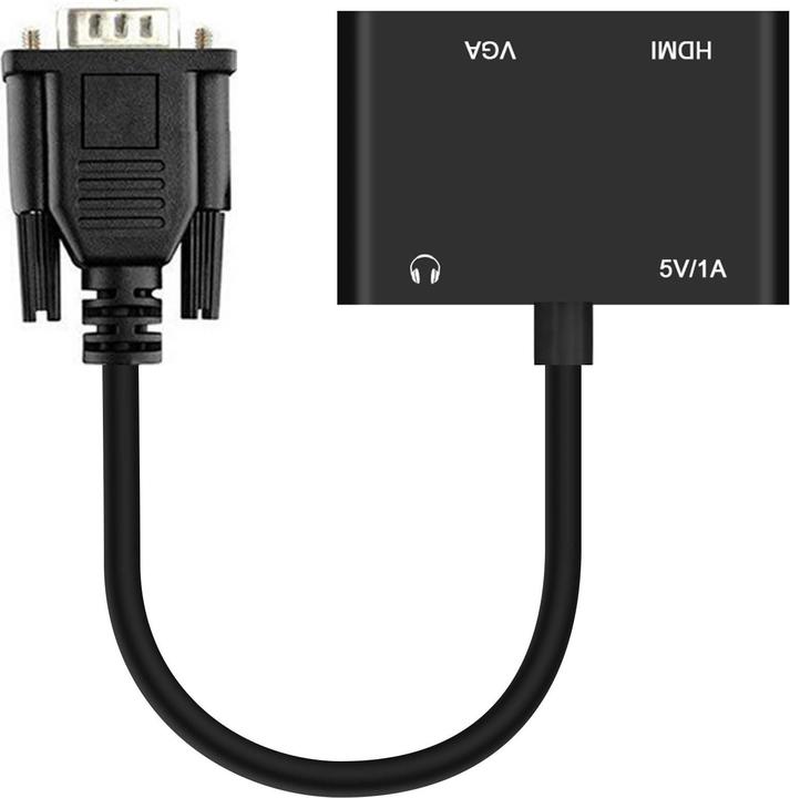 Produktbild Avizar VGA / HDMI + VGA mit 3.5mm Anschluss (HDMI, VGA, 2 cm)