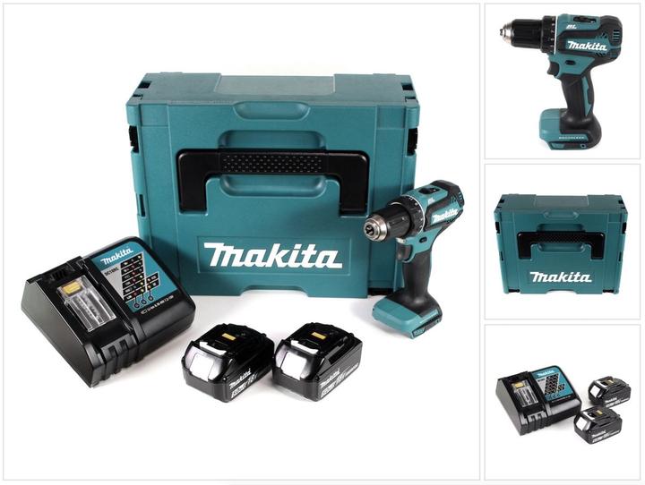 Actual product image Makita DDF485RTJ (Rechargeable battery operated)
