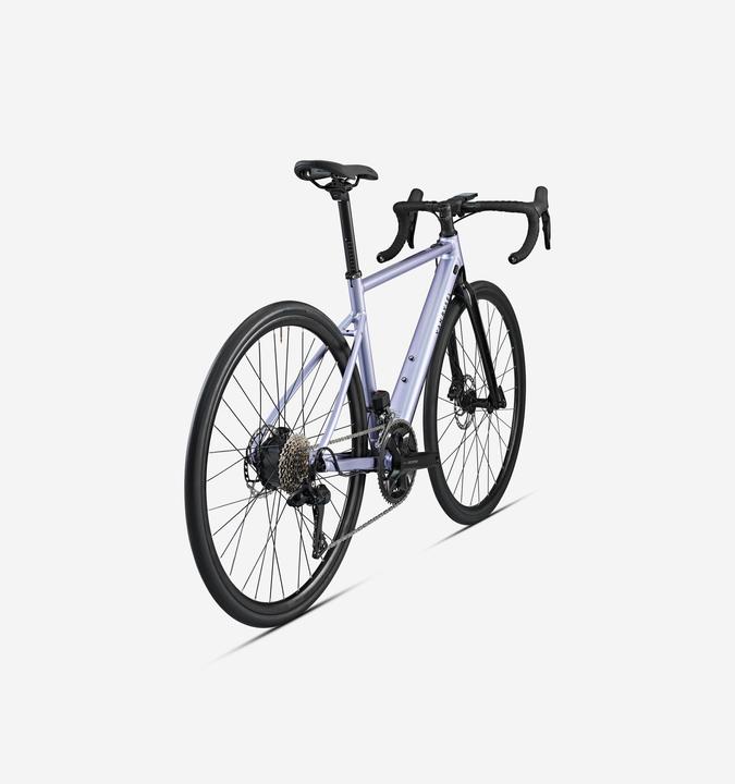 Actual product image Van rysel E-bike road bike E-EDR AF Shimano 105 Di2 2×12S purple