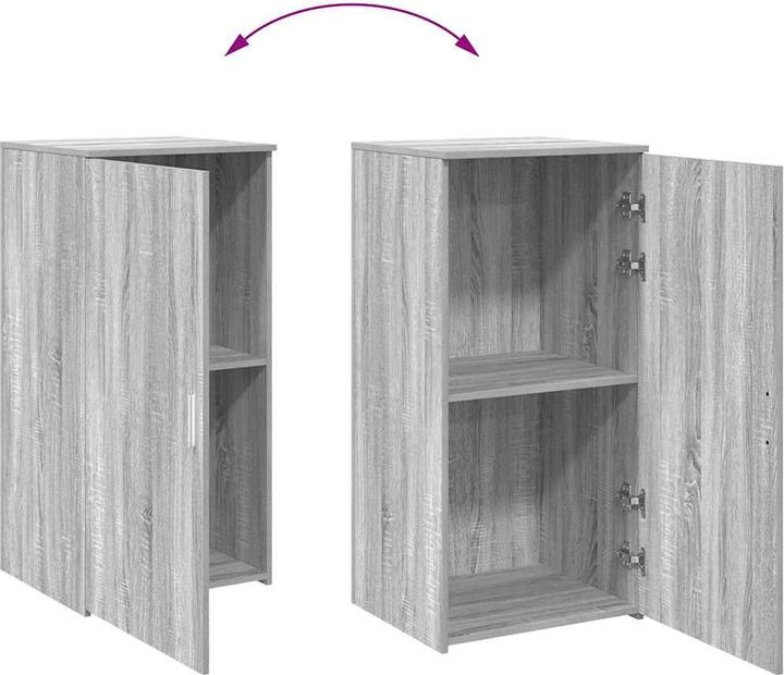Produktbild VidaXL Lagerschrank Grau Sonoma 50x45x103,5 cm Holzwerkstoff Schrank