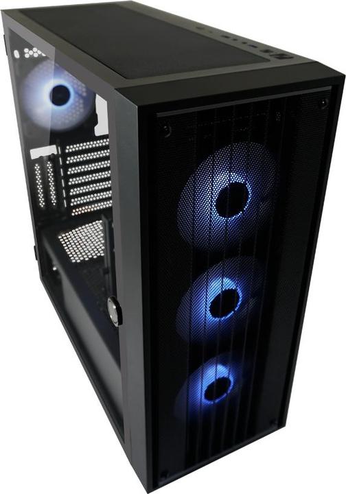 Produktbild LC-Power Geh?use Micro-ATX 810B black USB3.2/Audio,o.Netzteil (mATX, Mini-ITX, ATX, E-ATX)