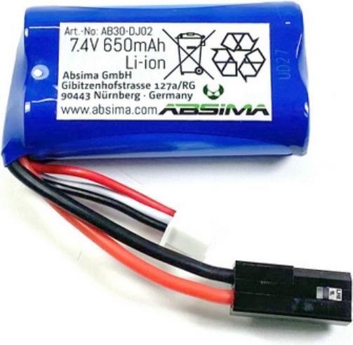Absima Li-Lion Akku (7.40 V, 650 mAh)