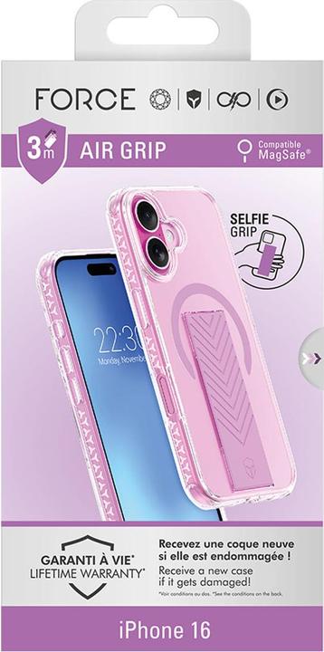 Actual product image Force Case FCAIRMAGGRIPIP16P MagSafe Schutzhülle (Apple iPhone 16)