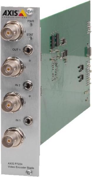 Actual product image Axis Encoder P7224 Blade 4 channel