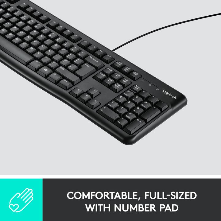 Actual product image Logitech K120 (CH, Cable)