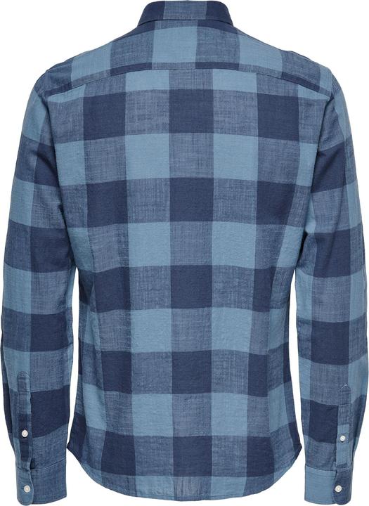 Actual product image Only & Sons Plaid linen look shirt (S)
