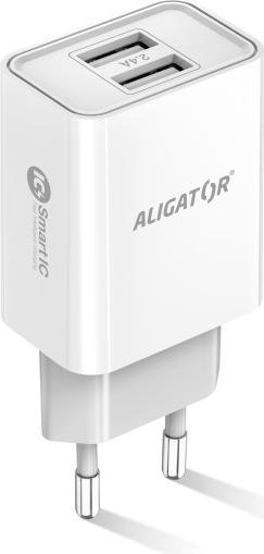 Productafbeelding Aligator CHA0041 mobiele lader Universeel Wit AC Snelladen Binnen