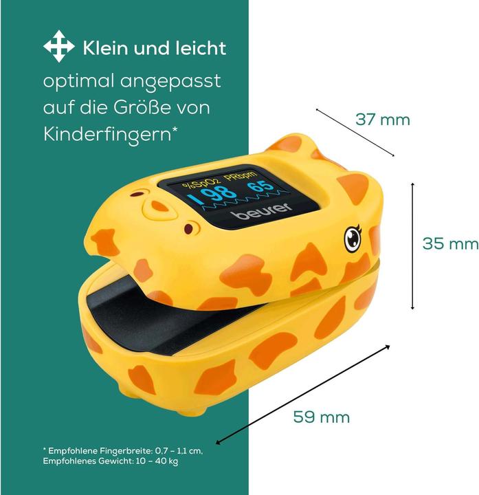 Produktbild Beurer PO 13 Pulsoximeter KIDS