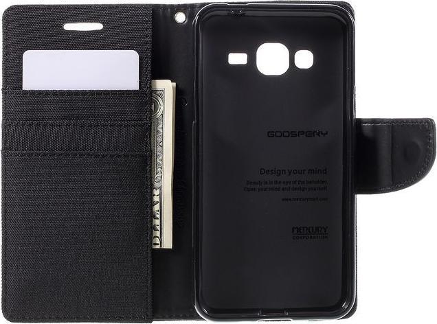 Actual product image Goospery Canvas Diary Series (Samsung Galaxy J3 (2016))
