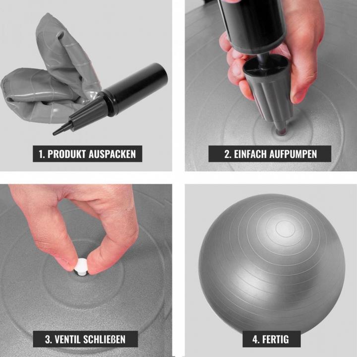 Actual product image Gorilla Sports Exercise ball (75 cm)
