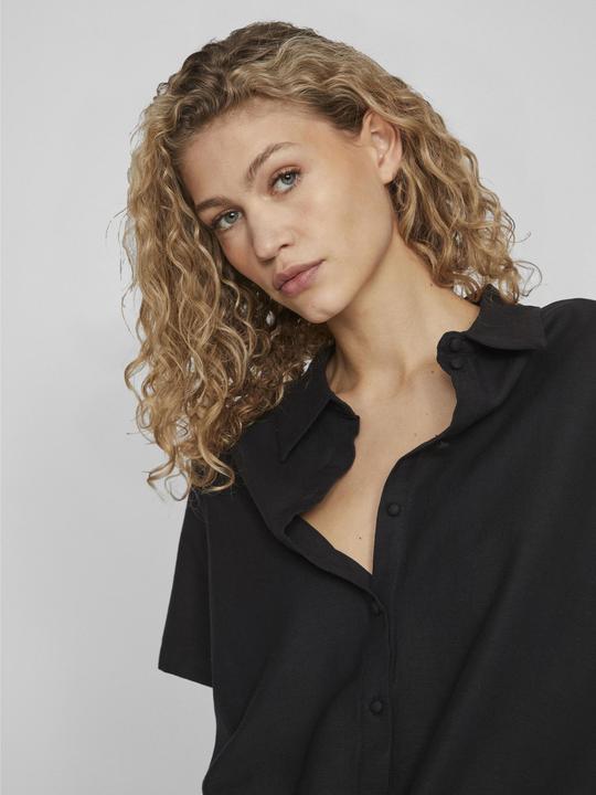 Actual product image Vila Short-sleeved shirt tied at the front (34)