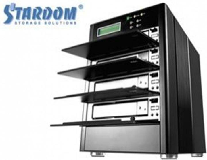 Produktbild RaidSonic Stardom SR5650-4S-WBS1 / RAI für 4x 3.5" SATA-HD (3.5")