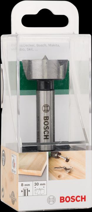 Produktbild Bosch Zubehör Forstnerbohrer, DIN 7483 G D= 30,0 mm L= 90 mm (30 mm)