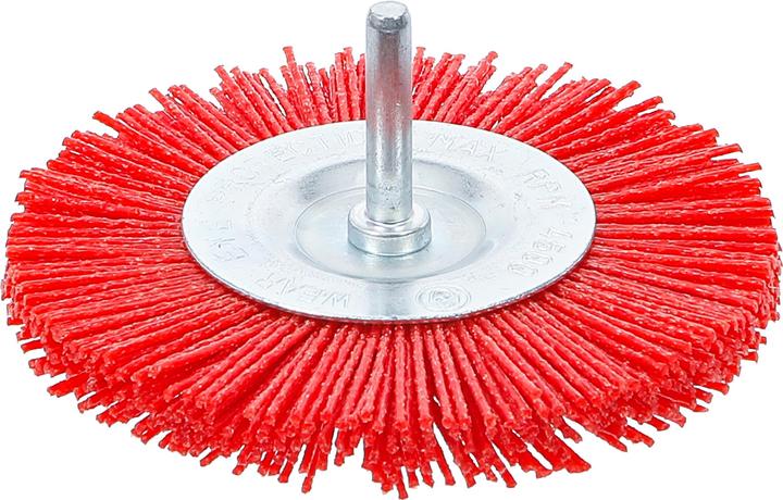 Produktbild BGS Nylonbürste 100 mm 6 mm Schaft (6 Mikrometer)