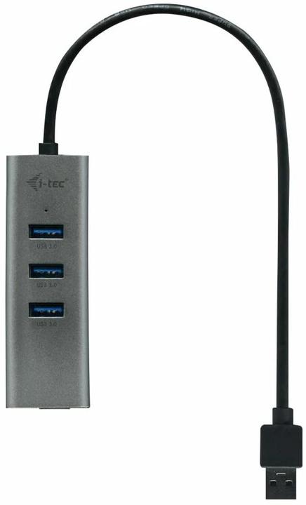Actual product image i-tec U3HUBMETAL403 (USB-A, 4 Ports)