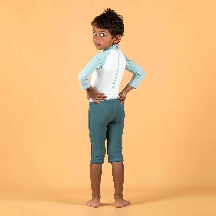 Immagine prodotto Nabaiji Costume da bagno UV a maniche lunghe bambino - stampa blu (86, 85 C)