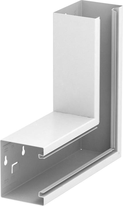 Produktbild OBO Bettermann OBO GS-SFS90110RW Flachwinkel symm. 90x110mm St FS reinweiÃ RAL9010 (9 cm)
