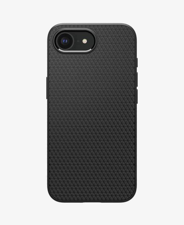Produktbild Spigen Liquid Air iPhone SE(2025) Case - Matte Black (Apple iPhone 16e)