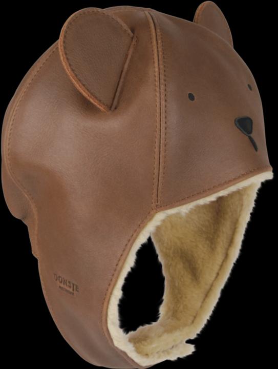 Immagine prodotto Donsje Kapi Klassischer Hut Bär - Cognac Classic Leder