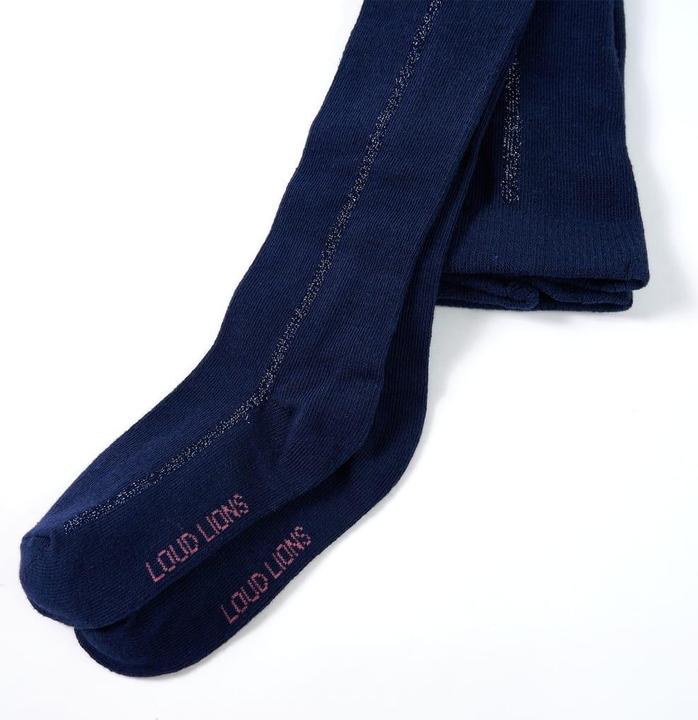 Image du produit VidaXL Collants pour enfants bleu marine 116,Couleur : bleu marine,Matière (116)