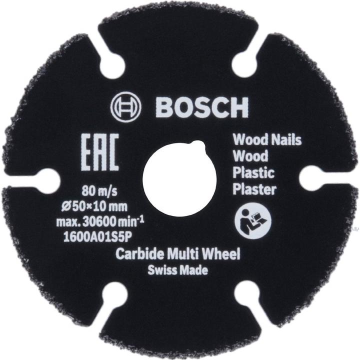 Produktbild Bosch Zubehör Carbide Multi Wheel Trennscheibe 50 x 10 mm