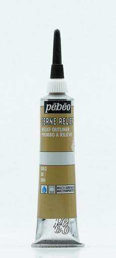 Actual product image Pebeo Cerne Relief (Gold, 20 ml)