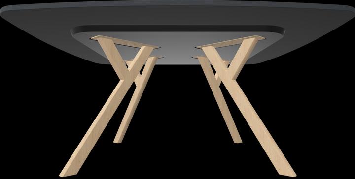 Actual product image Dietiker Felber T14 meeting table Square (1600 x 1600 x 720 mm)