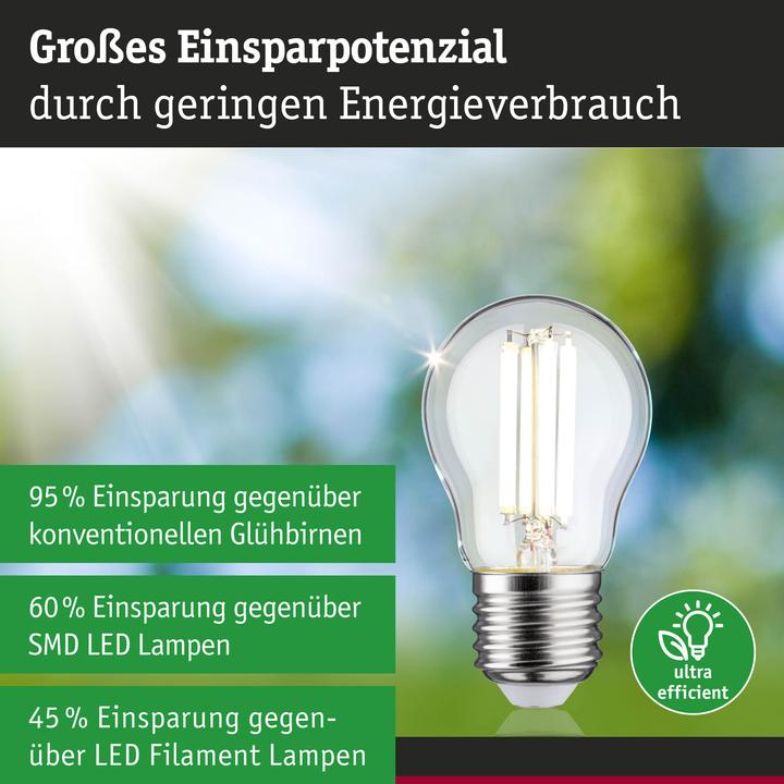 Immagine prodotto Paulmann Tropfen Eco-Line (E27, 2.50 W, 525 lm, 1 x, A)