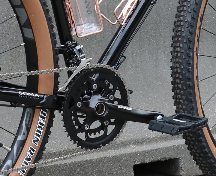 Interloc Racing Design IRD - Vortex Sub-Compact Crankset, 46/30T (silver/175mm) (175 mm)