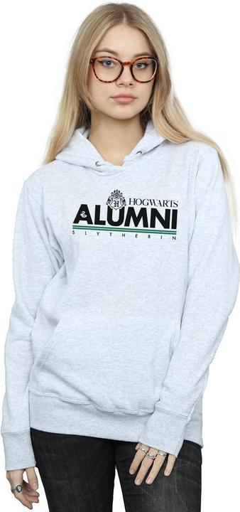 Actual product image Womens/Ladies Hogwarts Alumni Slytherin Hoodie (L)