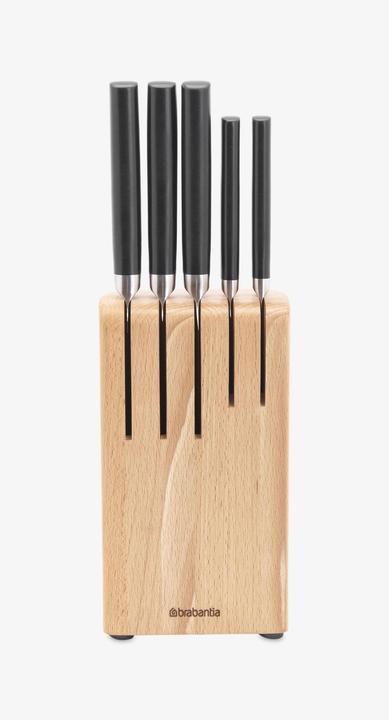 Produktbild Brabantia Messerblock bestückt hellbraun