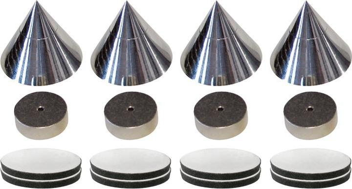 Produktbild Dynavox SubWattAbsorber 4er Set Messing (Audiogerät Bildschirm-Schutzfolie)