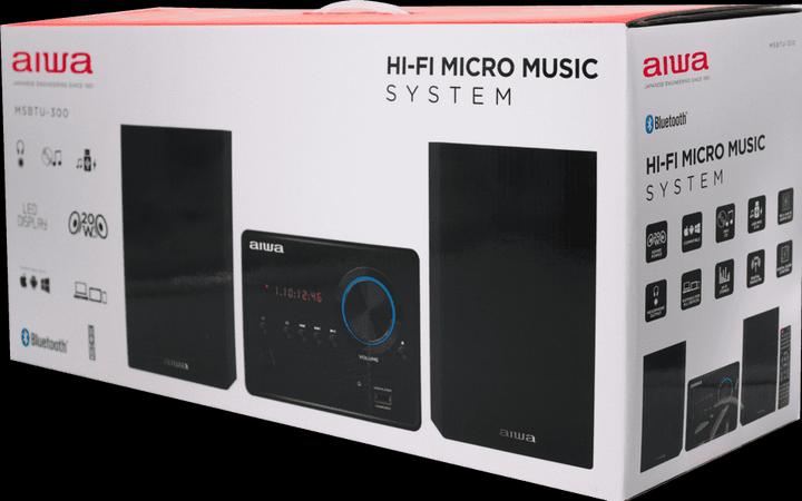 Immagine prodotto Aiwa MSBTU-300 (Bluetooth, Lettore CD, 2x 10 W)