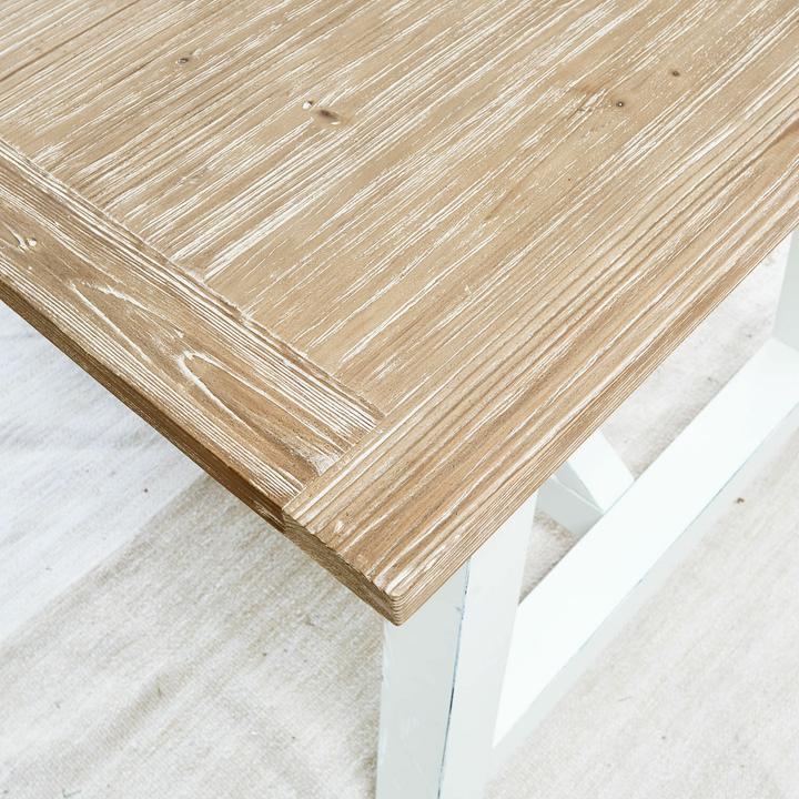 Produktbild Loberon Esstisch Dubberly braun/weiss (78 x 280 x 100 cm)