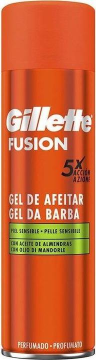 Image du produit Gillette FUSION Gel de rasage pour peau sensible 200ml (200 ml)