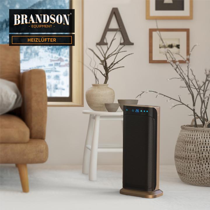 Image du produit Brandson Aérotherme avec télécommande (2000 W)